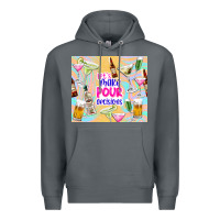 Rock let's make pour decisions Premium Hoodie - TumblerDesignByShophia