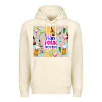 Sandshell let's make pour decisions Premium Hoodie - TumblerDesignByShophia