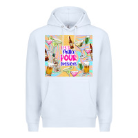 White let's make pour decisions Premium Hoodie - TumblerDesignByShophia