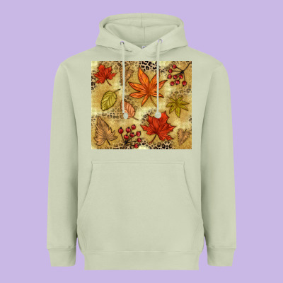 Fall Leaves Heavyweight Hoodie Designed By Nancycooperartshop