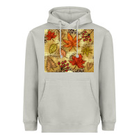 Moon Dust Fall leaves Heavyweight Hoodie - NancyCooperArtShop