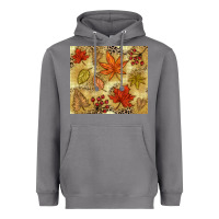 Storm Fall leaves Heavyweight Hoodie - NancyCooperArtShop
