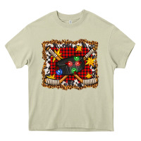 Mossy hockey christmas with lights and stars Heavy Core Tee - FaDigitalArtStudio