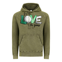 Vintage Olive for the love of the game golf Vintage Hoodie - Jasminsmagicworld
