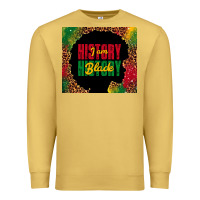 Antique Gold i am black history Premium Sweatshirt - TumblerDesignByShophia