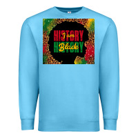 Ocean Blue i am black history Premium Sweatshirt - TumblerDesignByShophia