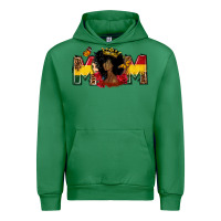 Emerald Juneteenth mom Urban Hoodie - FaDigitalArtStudio