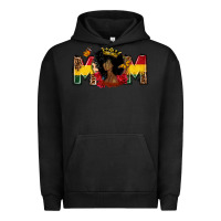Pigment Black Juneteenth mom Urban Hoodie - FaDigitalArtStudio