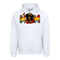 White Juneteenth mom Urban Hoodie - FaDigitalArtStudio
