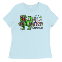 Baby Blue autism awareness Ladies Tee - SublimationCraftShop
