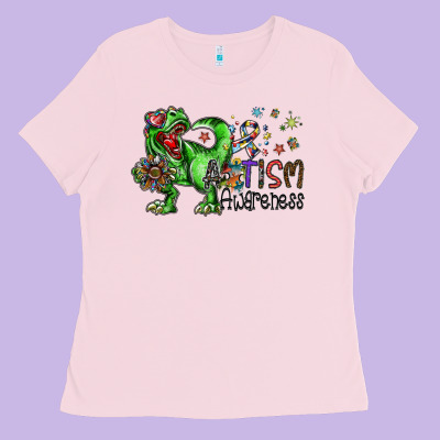 Autism Awareness Ladies Tee Designed By Sublimationcraftshop