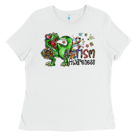 White autism awareness Ladies Tee - SublimationCraftShop