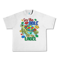 Lunar Rock see the able not the label Urban Heavy Tee - MaliasSmallBusiness