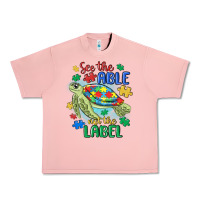 Salmon see the able not the label Urban Heavy Tee - MaliasSmallBusiness