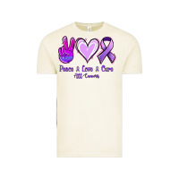 Vintage Arctic Peace Love Cure All Cancers Vintage Tee - Jasminsmagicworld
