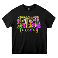 Black fat tuesday Heavy Core Tee - RacoonDesign