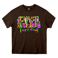 Chocolate Brown fat tuesday Heavy Core Tee - RacoonDesign