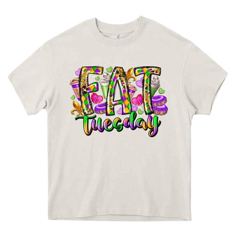 Fat Tuesday Heavy Core Tee by RacoonDesign | Teevron