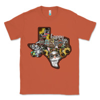 Copper Happy Easter Texas Classic Tee - CowhideDigitalArt