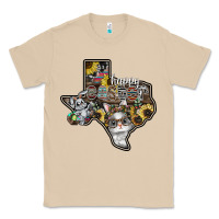 Mushroom Happy Easter Texas Classic Tee - CowhideDigitalArt