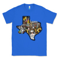True Royal Happy Easter Texas Classic Tee - CowhideDigitalArt
