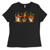 Black mexican gnomies Ladies Tee - FaDigitalArtStudio