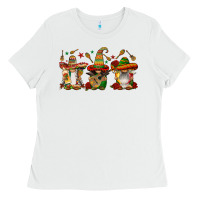 White mexican gnomies Ladies Tee - FaDigitalArtStudio