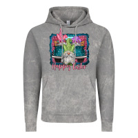 Cloud Rock happy easter gnomes farm truck Vintage Hoodie - Jasminsmagicworld
