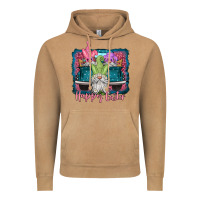 Vintage Camel happy easter gnomes farm truck Vintage Hoodie - Jasminsmagicworld