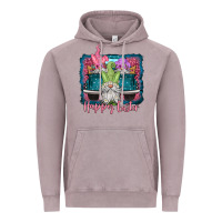 Vintage Zinc happy easter gnomes farm truck Vintage Hoodie - Jasminsmagicworld