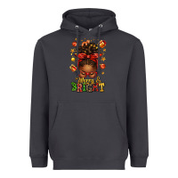 Smoke merry and bright christmas afro messy bun Heavyweight Hoodie - texasbilliewilder