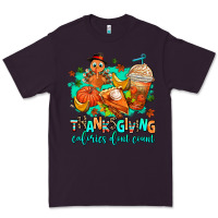 Plum thanksgiving calories dont count Premium Tee - AdoDesignShop