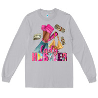 Moon Dust lady hustler afro high heels Long Sleeve Tee - NancyCooperArtShop