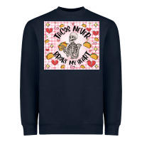 Navy tacos never broke my heart Heavyweight Sweatshirt - MaliasSmallBusiness