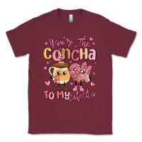 Burgundy youre the concha to my cafecito mexican pan dulce Classic Tee - MaliasSmallBusiness