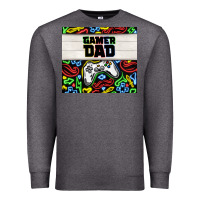 Charcoal Heather gamer dad Premium Sweatshirt - TumblerDesignByShophia