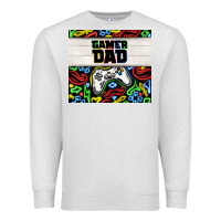 Oatmeal Heather gamer dad Premium Sweatshirt - TumblerDesignByShophia