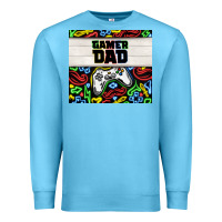 Ocean Blue gamer dad Premium Sweatshirt - TumblerDesignByShophia