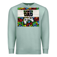 Seafoam gamer dad Premium Sweatshirt - TumblerDesignByShophia