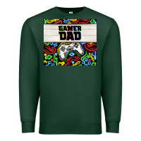 Sports Green gamer dad Premium Sweatshirt - TumblerDesignByShophia