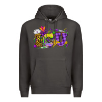 Smoke Mardi Gras ICU Nurse Premium Hoodie - HowdyJamesFarm