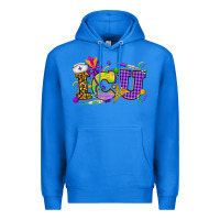 True Royal Mardi Gras ICU Nurse Premium Hoodie - HowdyJamesFarm