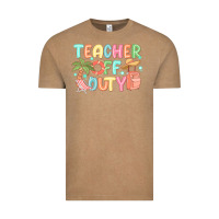 Vintage Coffee teacher off duty summer Vintage Tee - JahusDesignShop