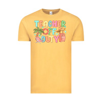 Vintage Mustard teacher off duty summer Vintage Tee - JahusDesignShop