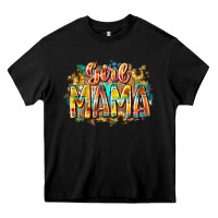 Black girl mama Heavy Core Tee - RacoonDesign
