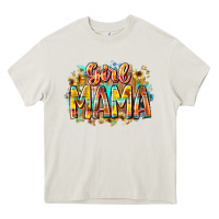 Cream girl mama Heavy Core Tee - RacoonDesign