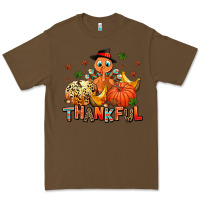 Cacao thankful pumpkins and turkey Premium Tee - AdoDesignShop