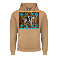 Vintage Camel western baby cow turquoise gemstones  leopards Vintage Hoodie - BarkalooDesign