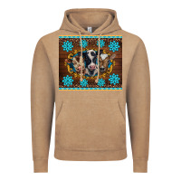 Vintage Coffee western baby cow turquoise gemstones  leopards Vintage Hoodie - BarkalooDesign