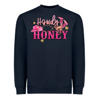 Navy howdy honey Heavyweight Sweatshirt - MaliasSmallBusiness